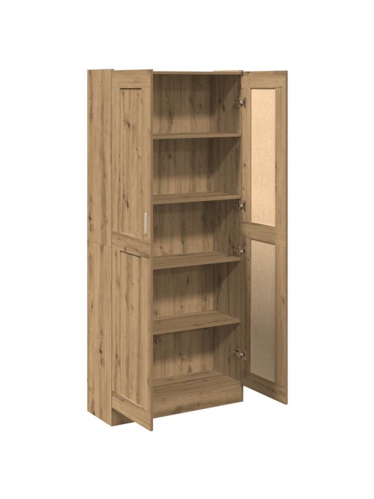 Skříň dub artisan 82,5 x 30,5 x 185 cm kompozitní dřevo