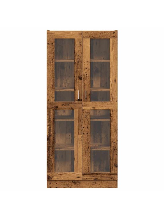 Skříň old wood 82,5 x 30,5 x 185 cm kompozitní dřevo