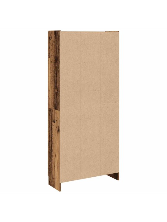 Skříň old wood 82,5 x 30,5 x 185 cm kompozitní dřevo