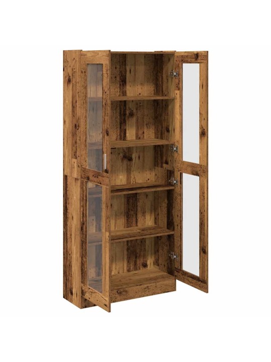 Skříň old wood 82,5 x 30,5 x 185 cm kompozitní dřevo