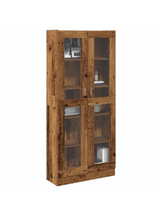Skříň old wood 82,5 x 30,5 x 185 cm kompozitní dřevo