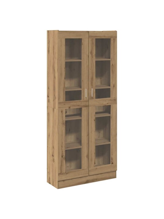 Skříň dub artisan 82,5 x 30,5 x 185 cm kompozitní dřevo