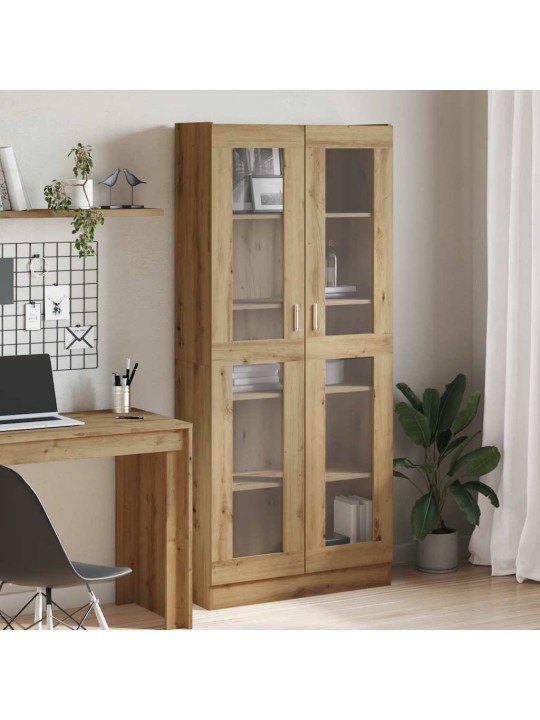 Skříň dub artisan 82,5 x 30,5 x 185 cm kompozitní dřevo