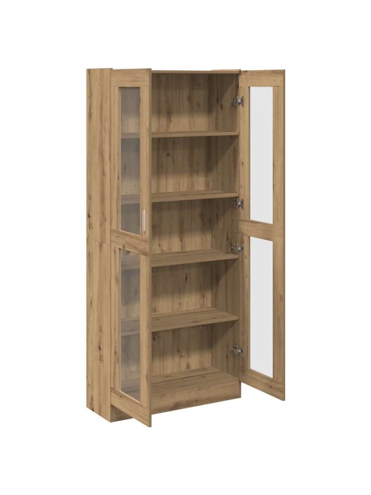 Skříň dub artisan 82,5 x 30,5 x 185 cm kompozitní dřevo