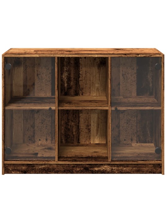 Příborník old wood 102 x 37 x 75,5 cm kompozitní dřevo