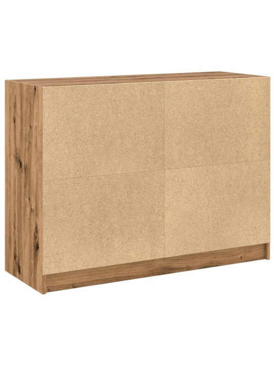 Příborník dub artisan 102 x 37 x 75,5 cm kompozitní dřevo