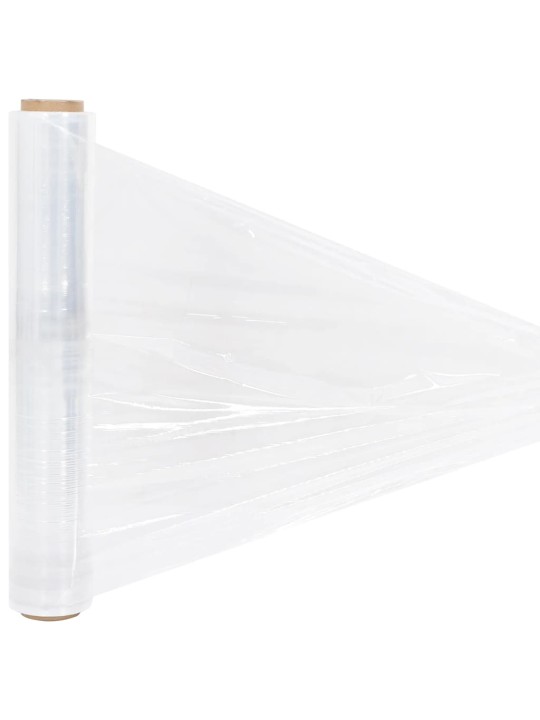 Stretch fólie 2 ks transparentní 17 μm 50 cm x 300 m