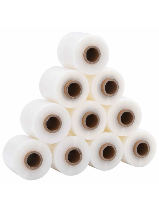 Stretch fólie 10 ks, průhledná, 23 µm, 10 cm x 300 m