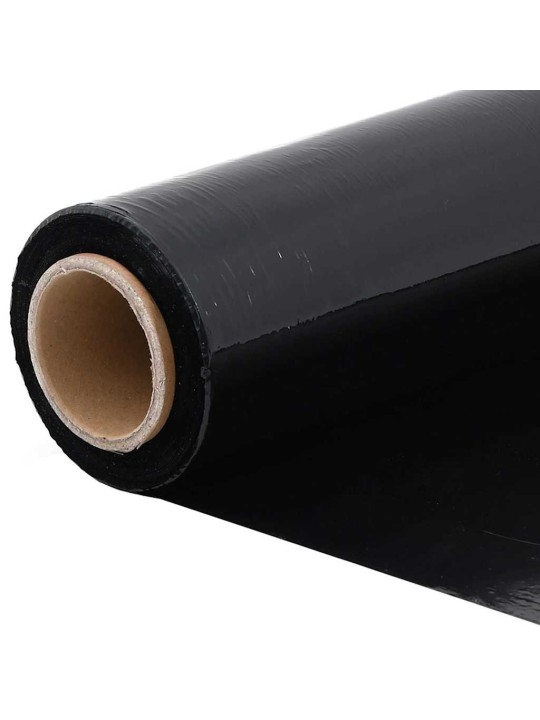 Stretch fólie 2 ks černá 23 μm 50 cm x 300 m