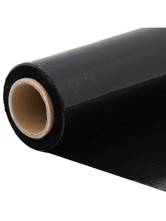 Stretch fólie 6 ks černá 20 μm 50 cm x 300 m