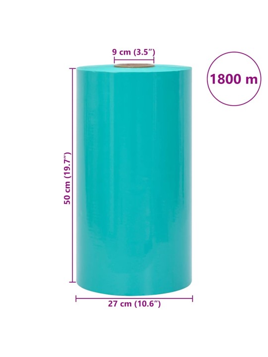 Zemědělská strečová fólie zelená 25 µm 50 cm x 1800 m