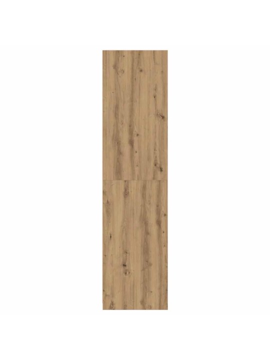 Šatní skříň dub artisan 100 x 50 x 200 cm kompozitní dřevo