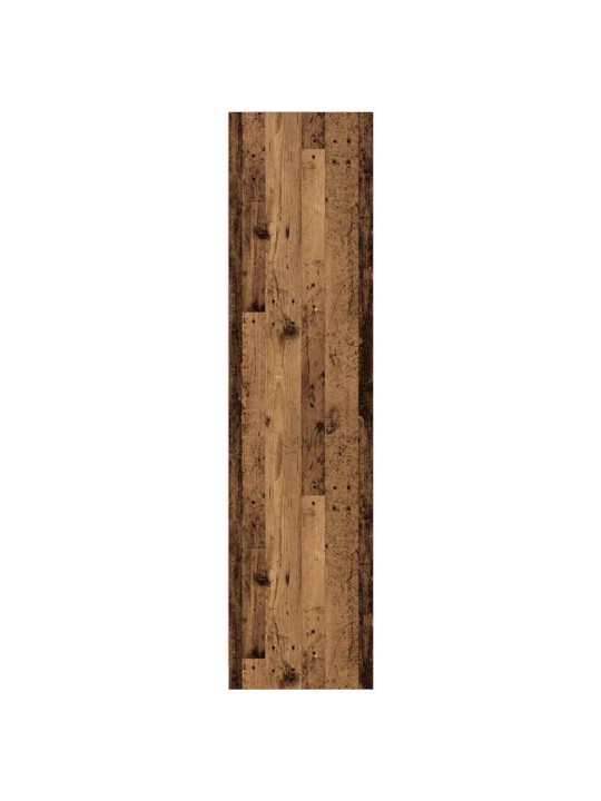Šatní skříň old wood 100 x 50 x 200 cm kompozitní dřevo