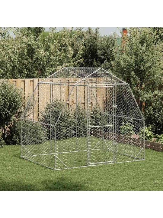 Výběh pro slepice 2,5x2x2,25 m pozinkovaná ocel