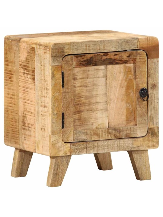 Noční stolek 40x32x46 cm masivní hrubé mangovníkové dřevo