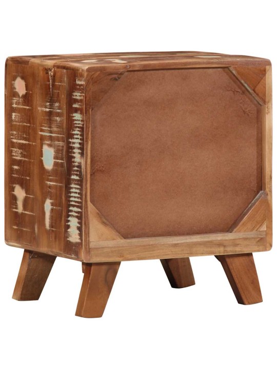 Noční stolky 2 ks 40x32x46 cm masivní recyklované dřevo