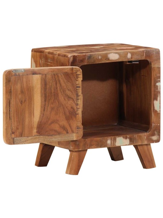 Noční stolky 2 ks 40x32x46 cm masivní recyklované dřevo