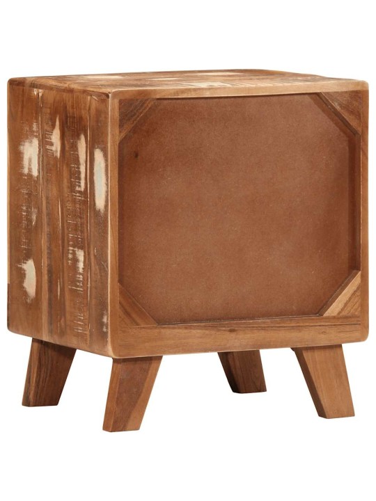 Noční stolky 2 ks 40x32x46 cm masivní recyklované dřevo