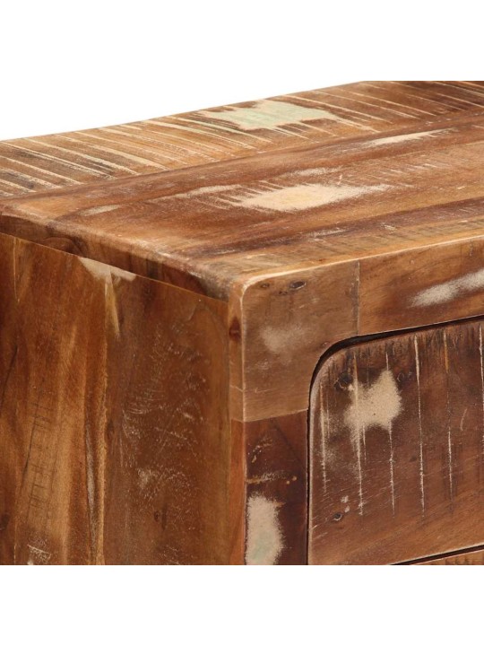 Noční stolky 2 ks 40x32x46 cm masivní recyklované dřevo