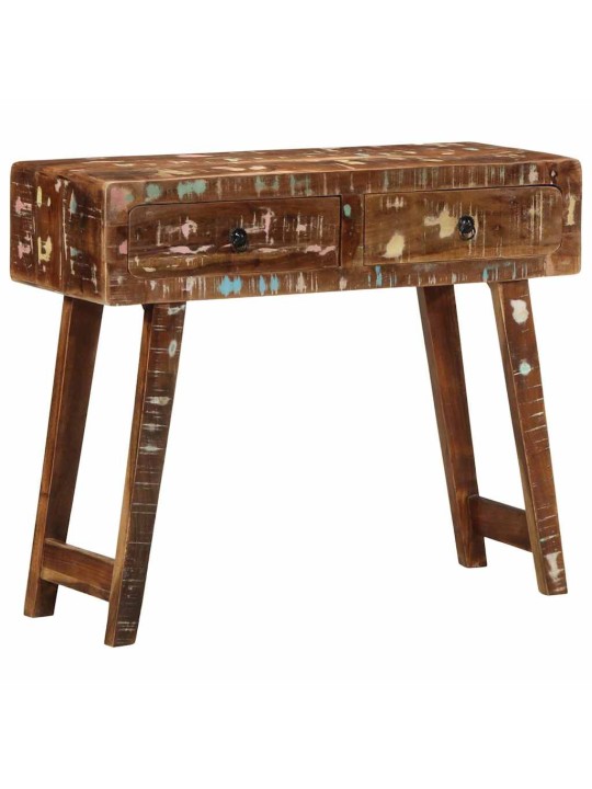 Konzolový stolek 90x32x75 cm masivní recyklované dřevo