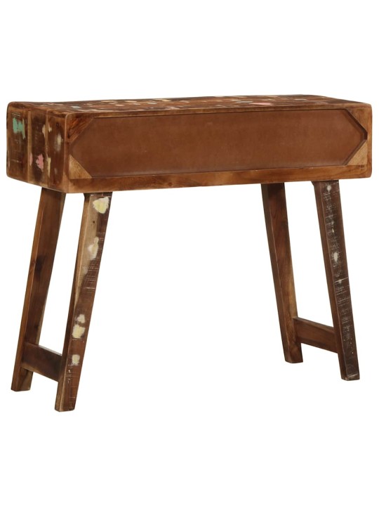 Konzolový stolek 90x32x75 cm masivní recyklované dřevo