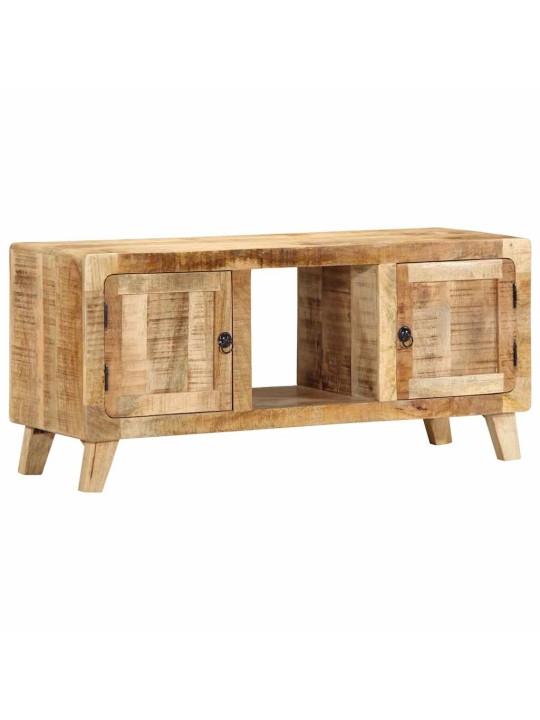 Tv stolek 105x46x32 cm masivní hrubé mangovníkové dřevo