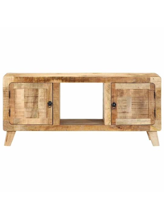 Tv stolek 105x46x32 cm masivní hrubé mangovníkové dřevo
