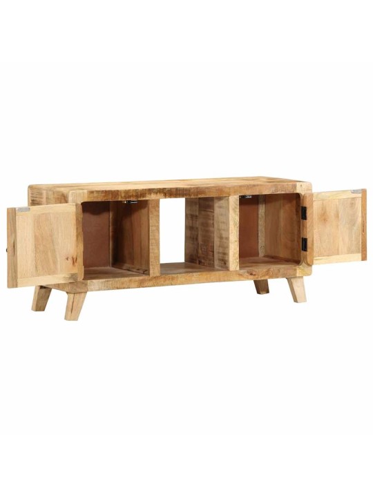 Tv stolek 105x46x32 cm masivní hrubé mangovníkové dřevo