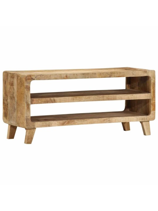 Tv stolek 105x46x32 cm masivní hrubé mangovníkové dřevo