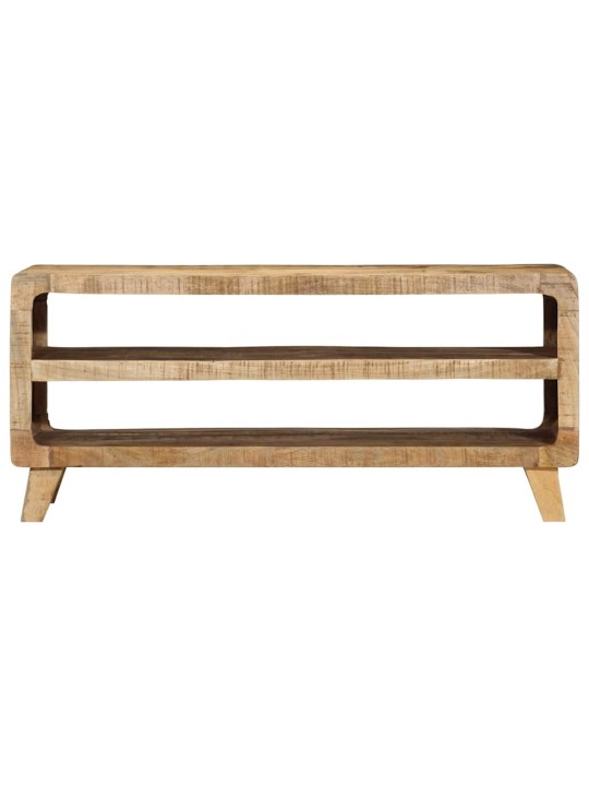 Tv stolek 105x46x32 cm masivní hrubé mangovníkové dřevo