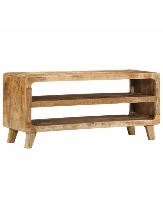 Tv stolek 105x46x32 cm masivní hrubé mangovníkové dřevo