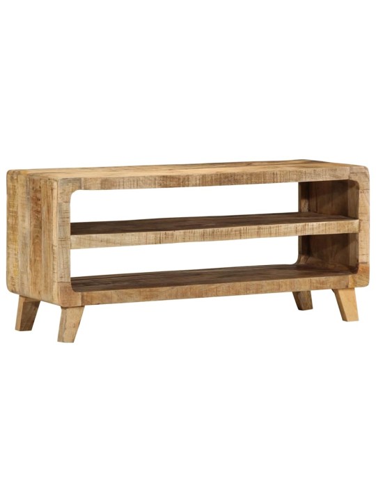 Tv stolek 105x46x32 cm masivní hrubé mangovníkové dřevo