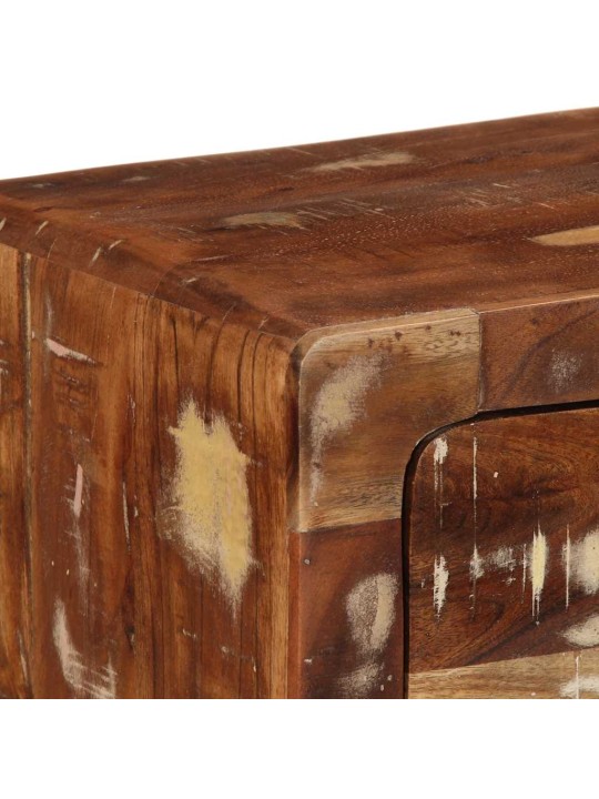 Nástěnná tv skříňka 100x32x25 cm masivní recyklované dřevo