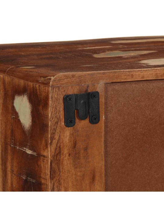Nástěnná tv skříňka 100x32x25 cm masivní recyklované dřevo
