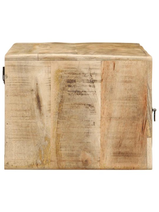 Nástěnná tv skříňka 100x32x25 cm masivní dřevo, surové mango