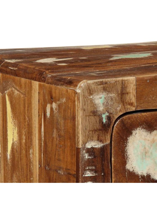 Nástěnná tv skříňka 100x32x25 cm masivní recyklované dřevo