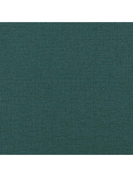 Jídelní židle 4 ks tmavě zelené textil