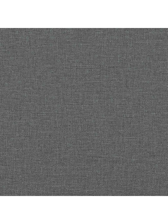 Jídelní židle 2 ks tmavě šedé textil