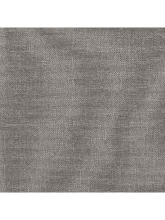 Jídelní židle 2 ks taupe textil