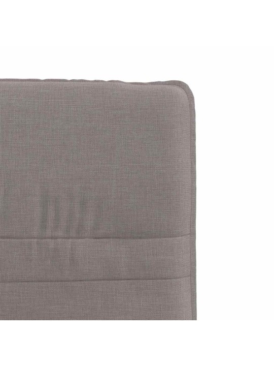 Jídelní židle 2 ks taupe textil