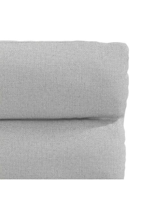 Otočné jídelní židle 2 ks oblak šedá textil
