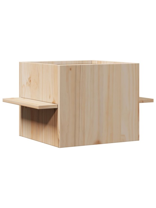 Kočičí domeček 51x35x30 cm masivní borové dřevo