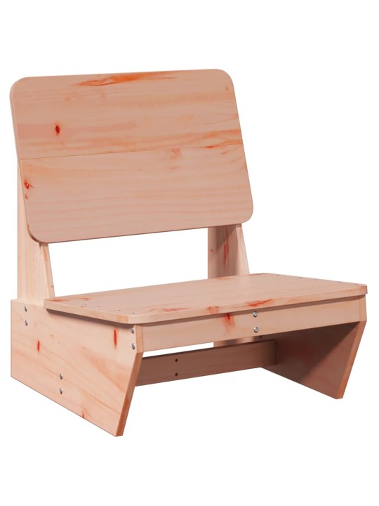 Zahradní židle 2 ks 60x64x70,5 cm masivní dřevo douglasky