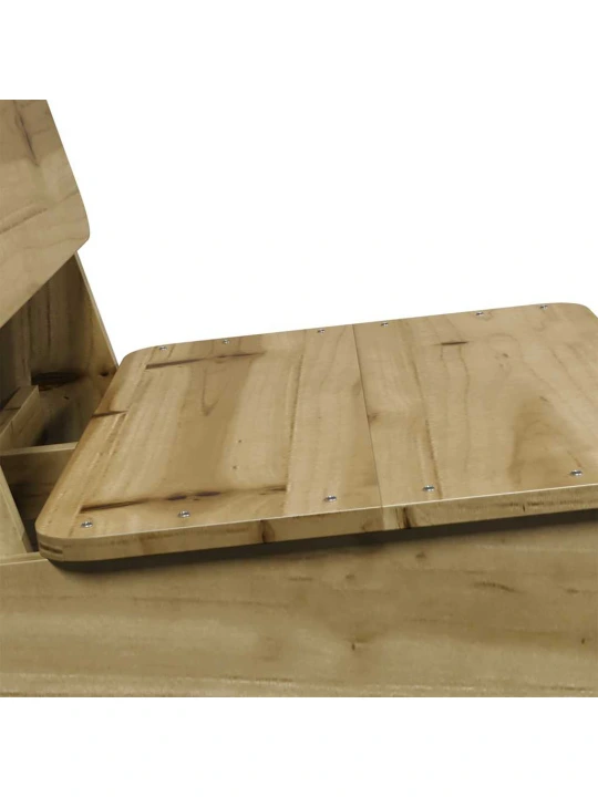 Vidaxl zahradní židle 2 ks 60x64x70,5 cm impregnované borové dřevo