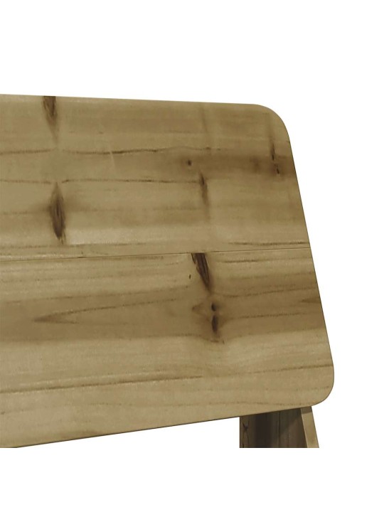 Vidaxl zahradní židle 2 ks 60x64x70,5 cm impregnované borové dřevo
