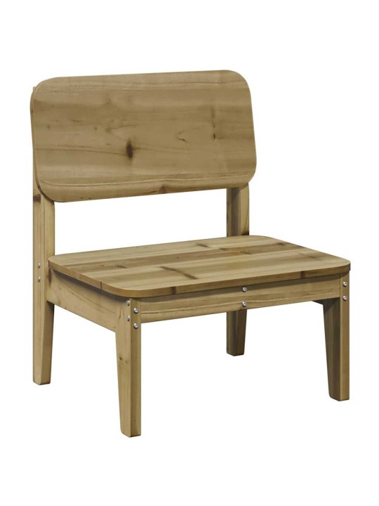 Vidaxl zahradní židle 2 ks 60x52,5x72 cm impregnované borové dřevo