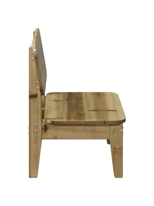 Vidaxl zahradní židle 2 ks 60x52,5x72 cm impregnované borové dřevo