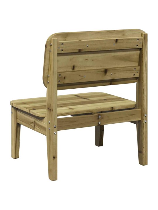 Vidaxl zahradní židle 2 ks 60x52,5x72 cm impregnované borové dřevo