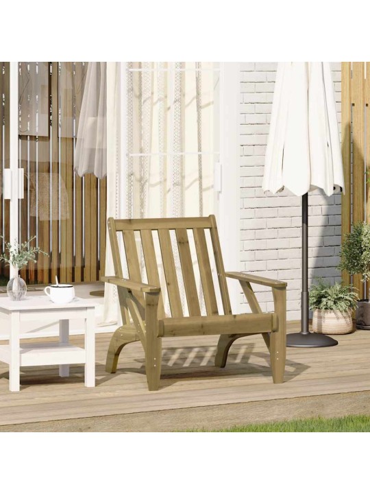 Zahradní židle adirondack 75x77x77 cm impregnovaná borovice