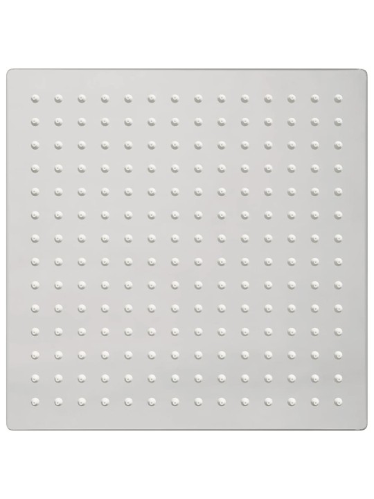 Dešťová sprchová hlavice nerezová ocel 304 25x25 cm čtvercová